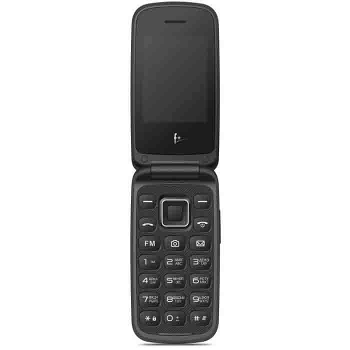 F+ Мобильный телефон Flip2, черный