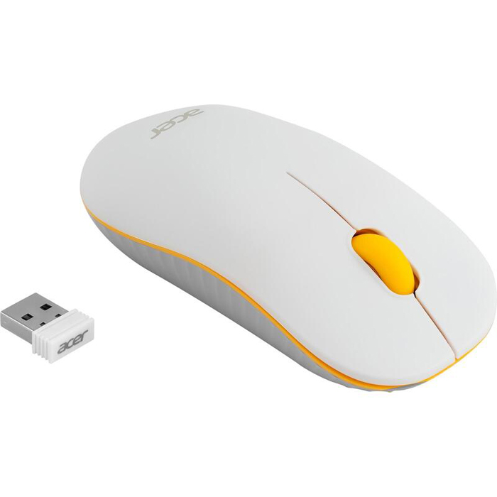 мышь беспроводная Acer OMR200 (ZL.MCEEE.020) желтый