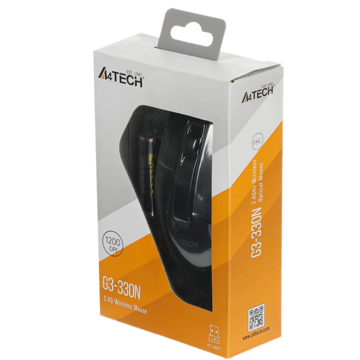 беспроводная мышь A4Tech Fstyler G3-330N black