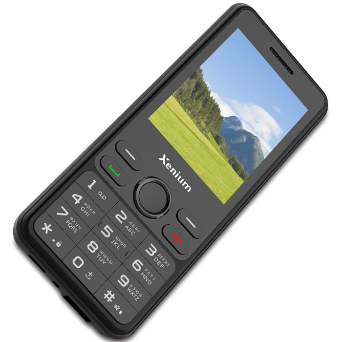 XENIUM Мобильный телефон Х280, черный 2078681