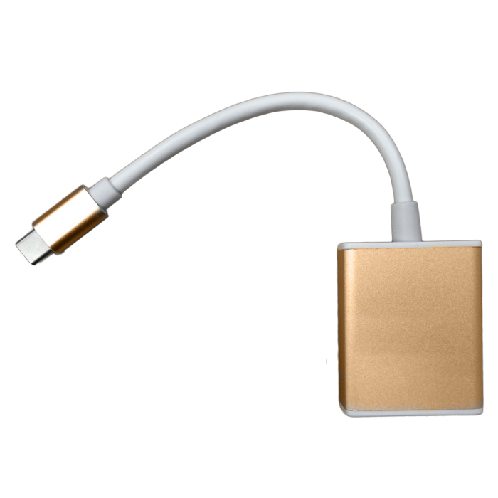 адаптер Type C -  VGA B&Pcable (Gold)