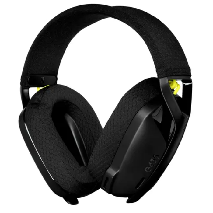 гарнитура беспроводная игровая Logitech G435 LIGHTSPEED (Black and Neon Yellow) (981-001053)