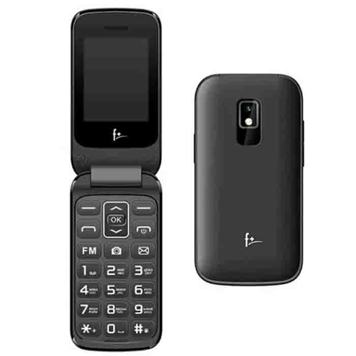 F+ Мобильный телефон Flip 240, черный