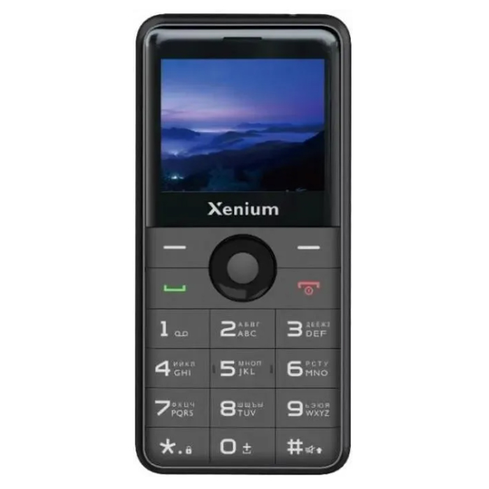 XENIUM Мобильный телефон Х700, черный 2031695