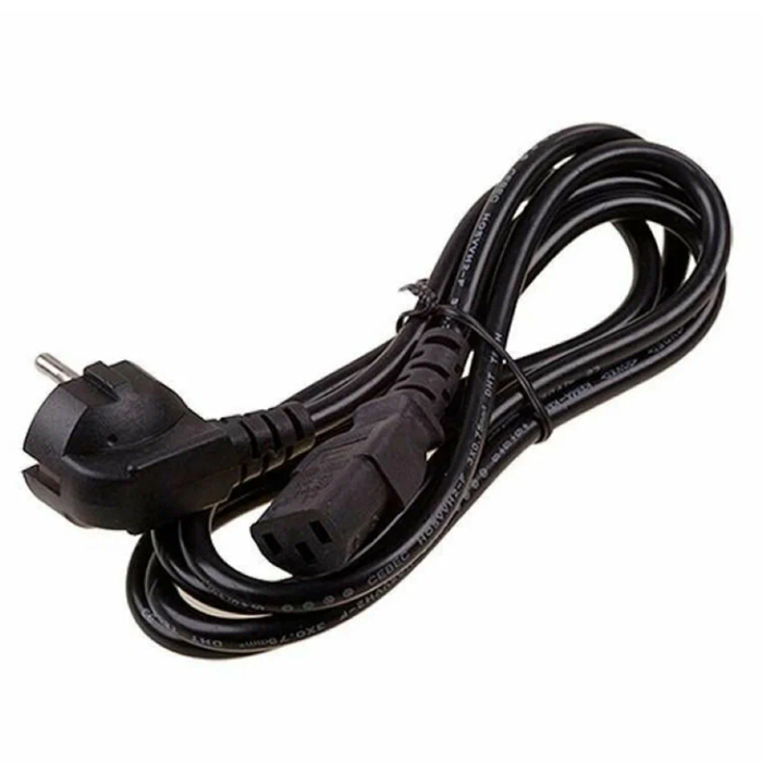 кабель питания для системного блока 220V <1.8м>. угловая вилка, 0,75mm медь. 14G110060313