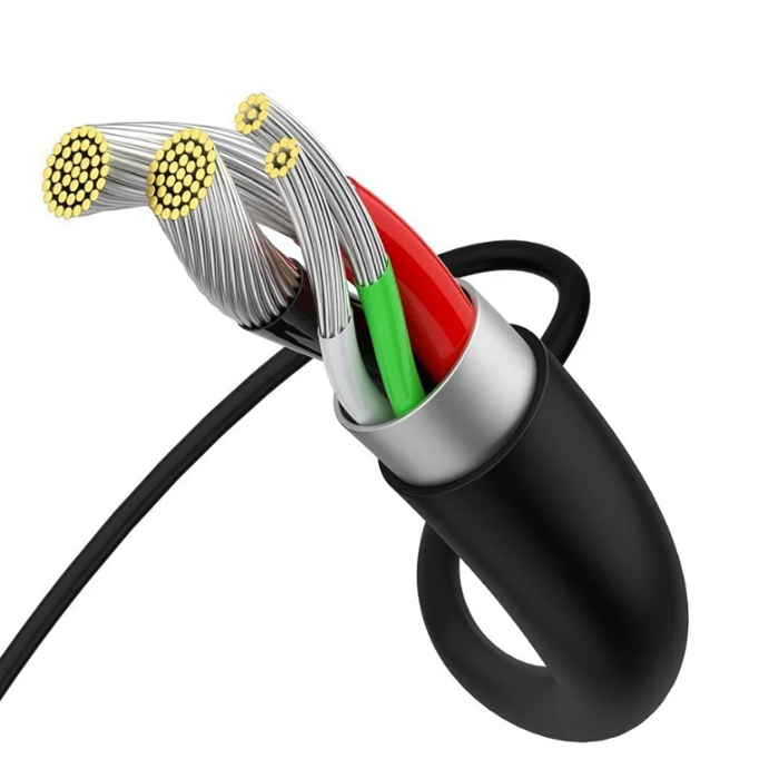 Кабель USB BASEUS Superior Series Fast Charging, USB - MicroUSB, 2А, 2 м, черный CAMYS-A01