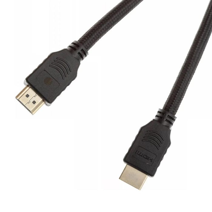Кабель HDMI - HDMI 1.8m Cactus (ver 2.0) блистер / 4к 14,4 Гбит/с, 60Гц  CS-HDMI.2-1.8