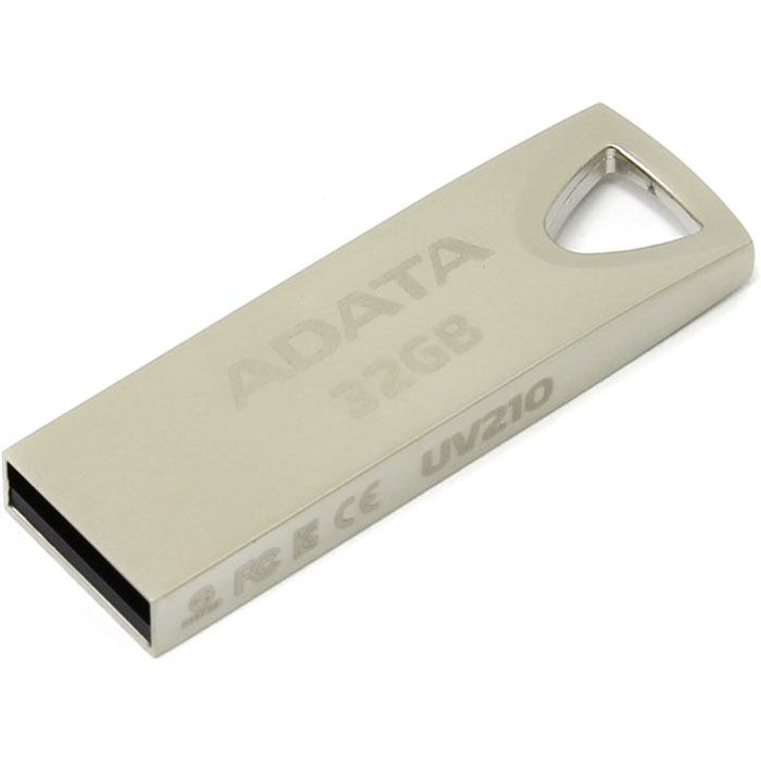 Флешка 32GB A-Data USB2.0 UV210 (AUV210-32G-RGD) Gold