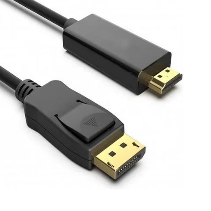 Кабель DisplayPort  (M) - HDMI (M), 1.8м B&Pcable DP-HDMI-1.8