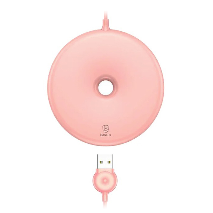 Беспроводная зарядка Baseus Donut Wireless Charger (WXTTQ-04) Pink 10w