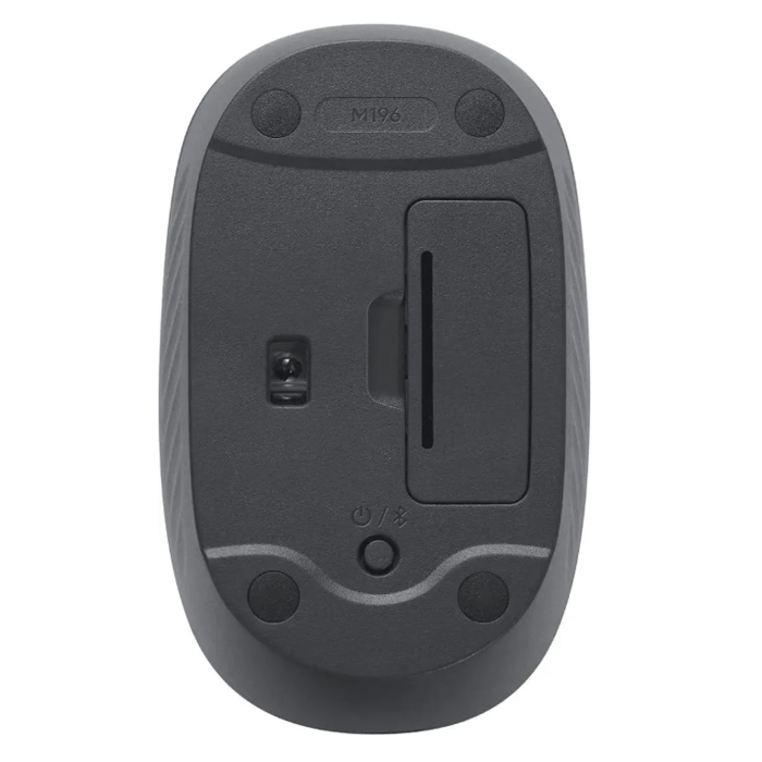 Мышь Logitech M196 Bluetooth (910-007315) темно-серый