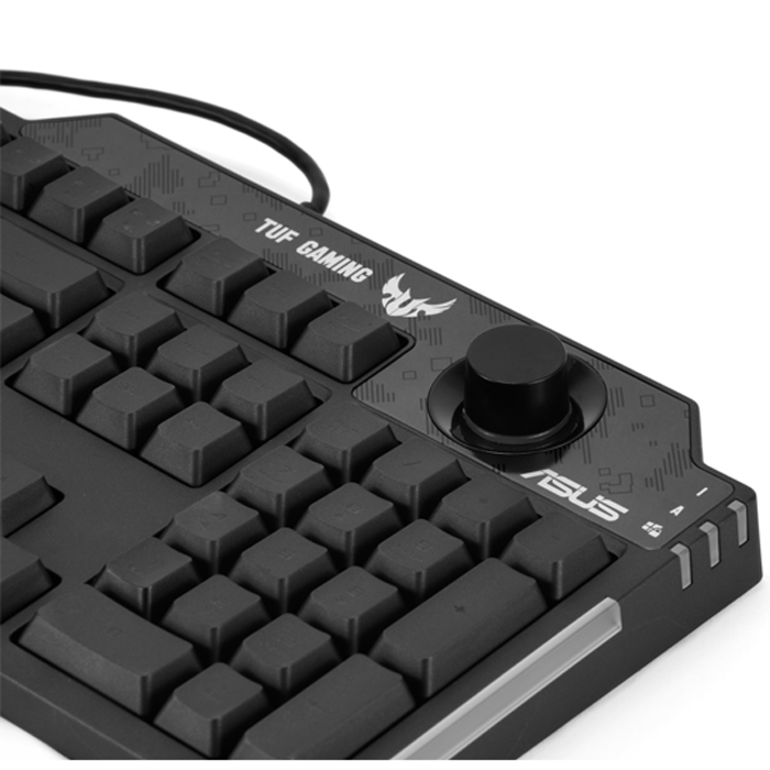 клавиатура Asus клавиатура RA04 TUF GAMING K1/RU Black USB