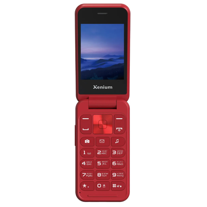 XENIUM Мобильный телефон X680, красный