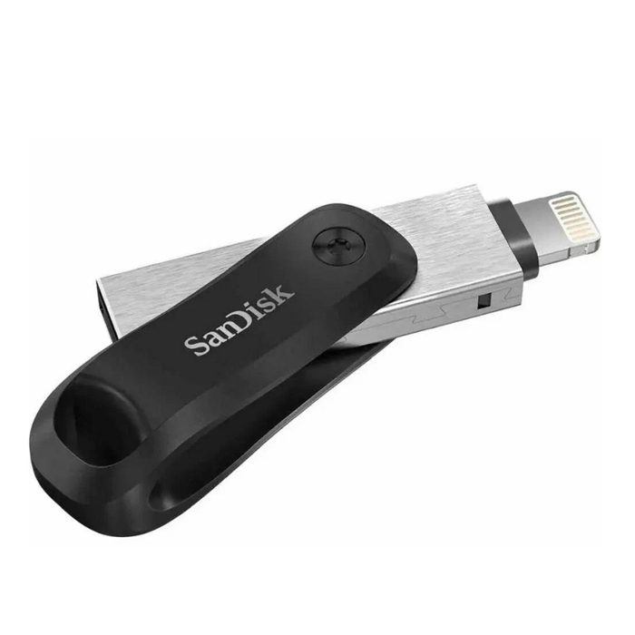флешка lighting-USB 128Gb Sandisk USB3.0 iXpand Go (SDIX60N-128G-GN6NЕ
)