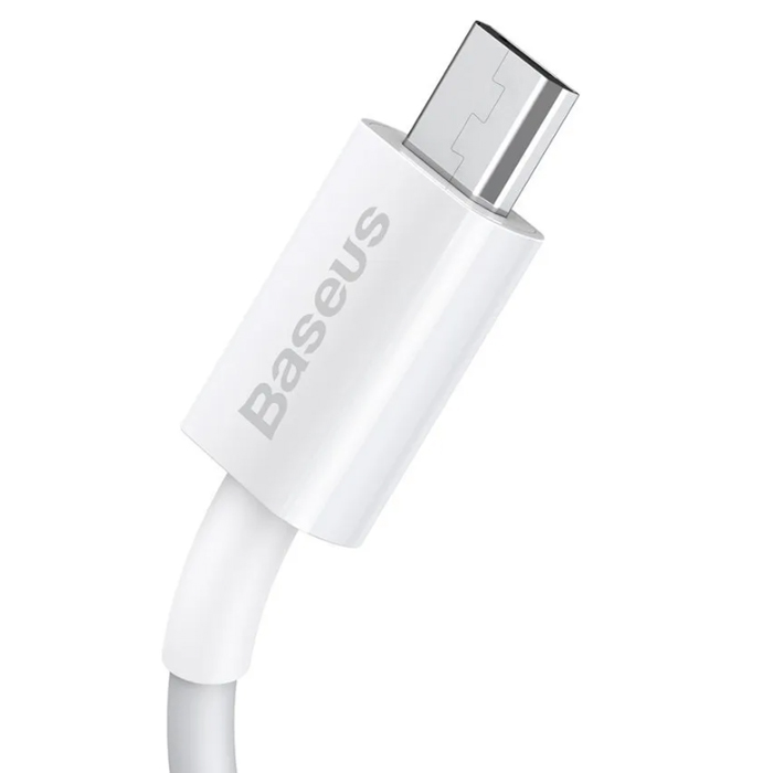 Micro USB - кабель 2.0m 2.0A Белый. Baseus Superior Fast (Белый). CAMYS-A02