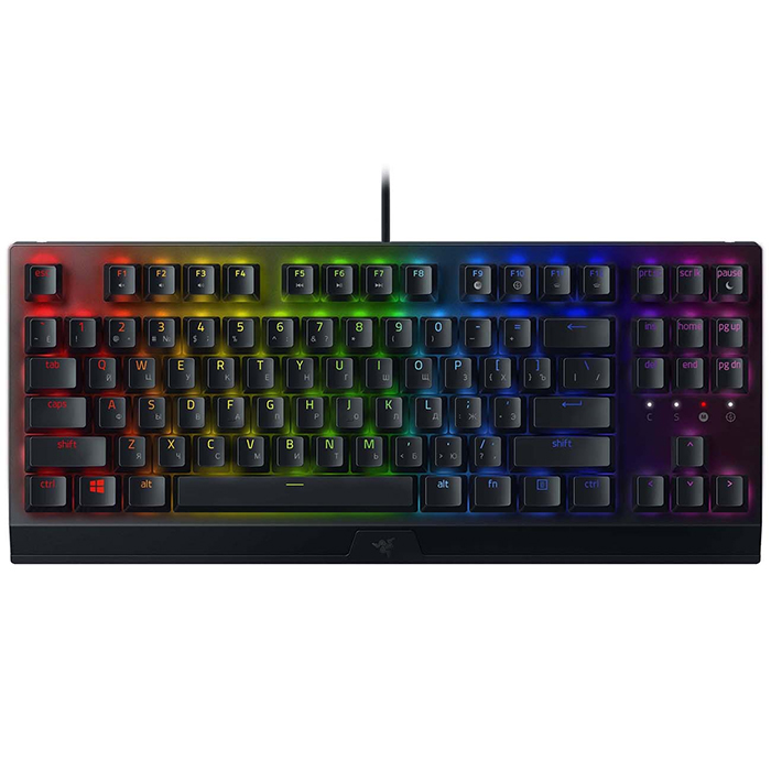 Клавиатура Razer BlackWidow V3 Tenkeyless (Green Switch) (RZ03-03490700-R3R1
)