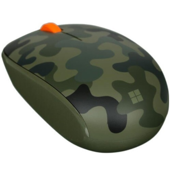 мышь беспроводная Microsoft Bluetooth цвет Camo SE Green (8KX-00031)