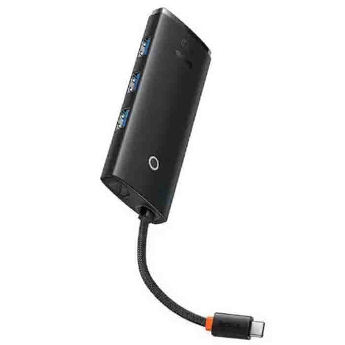 USB концентратор Baseus Multi-functional HUB Lite Series Series 5-in-1 (WKQX080201)