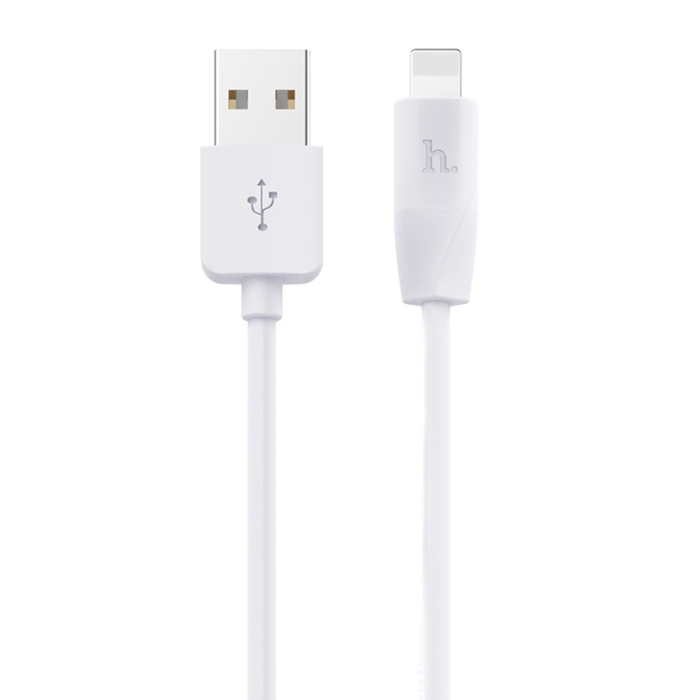 Lightning - кабель 3.0m Hoco X1 Rapid (White). 6957531032021