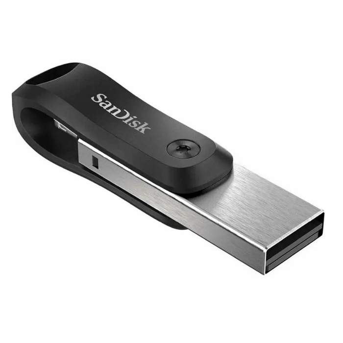 флешка lighting-USB 128Gb Sandisk USB3.0 iXpand Go (SDIX60N-128G-GN6NЕ
)