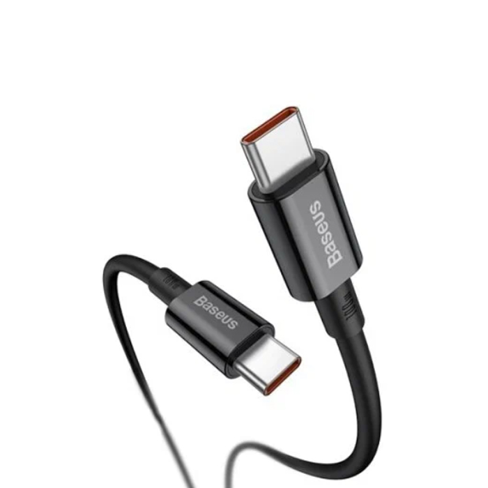 Кабель Baseus Superior Series Fast Charging Data Cable Type-C to Type-C 100W 2m Black CATYS-C01