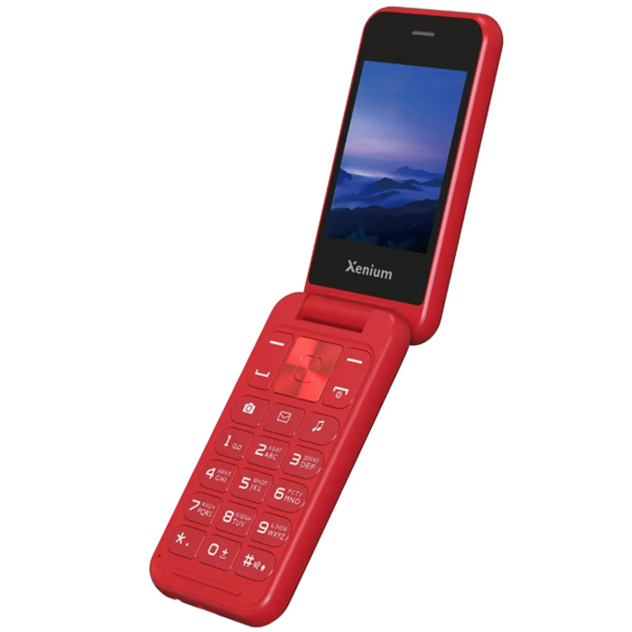 XENIUM Мобильный телефон X680, красный