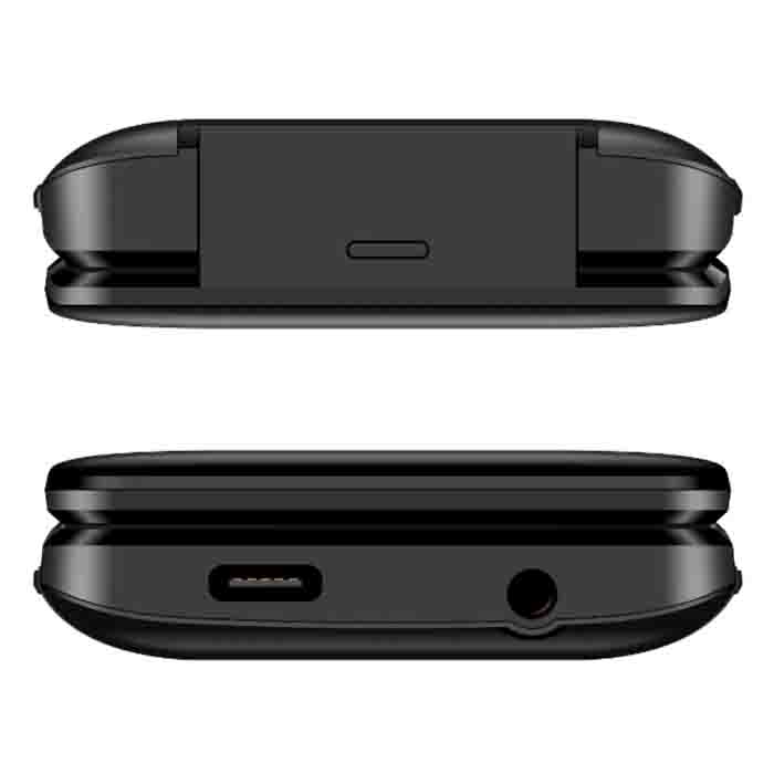 F+ Мобильный телефон Flip 240, черный