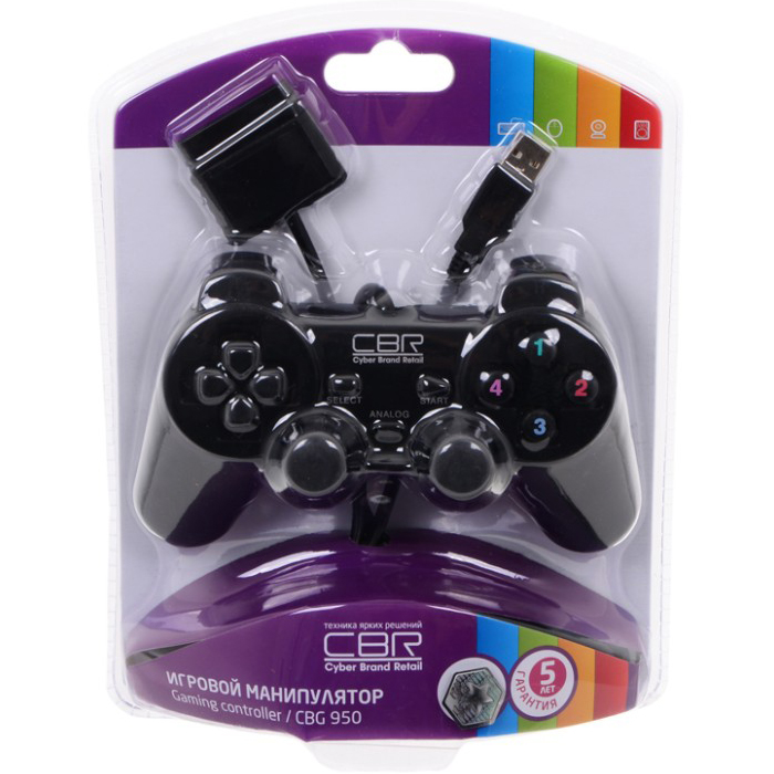 геймпад проводной для PC CBR ( CBG 950) USB