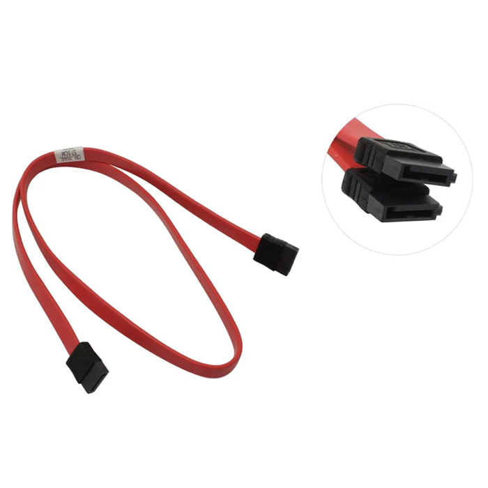 Кабель интерфейсный SATA 50см красный CBL-044L