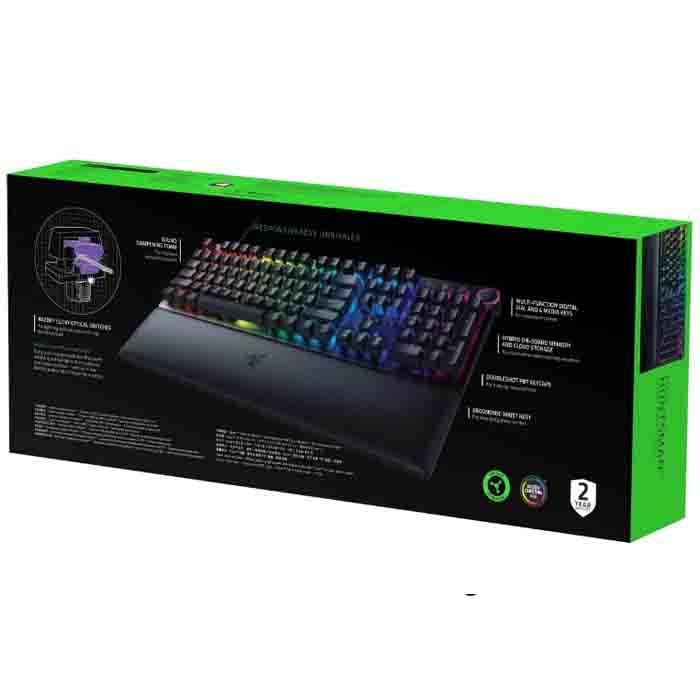 Клавиатура Razer BlackWidow V4 X (Green Switch) (RZ03-04700800-R3R1)