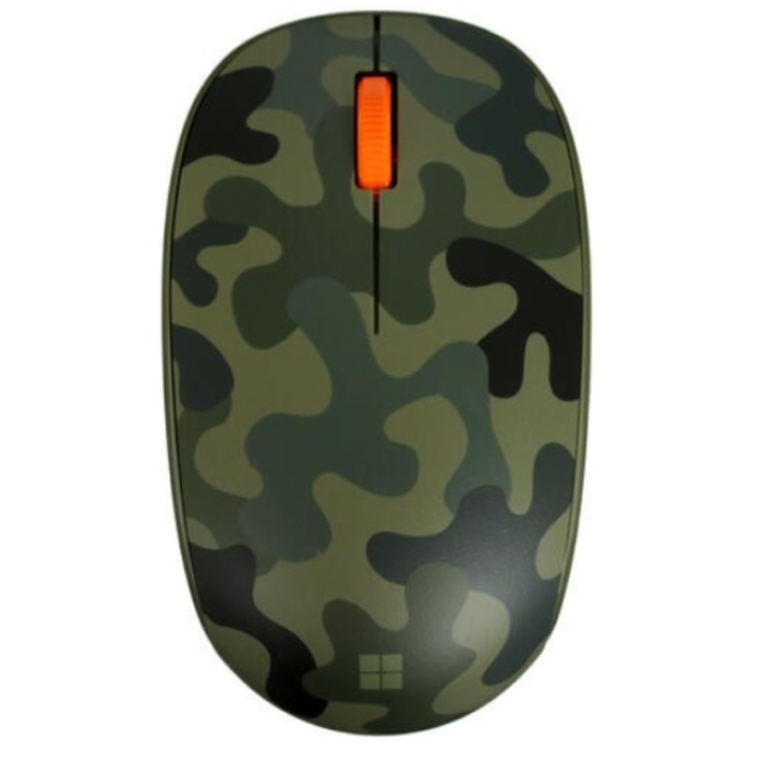 мышь беспроводная Microsoft Bluetooth цвет Camo SE Green (8KX-00031)