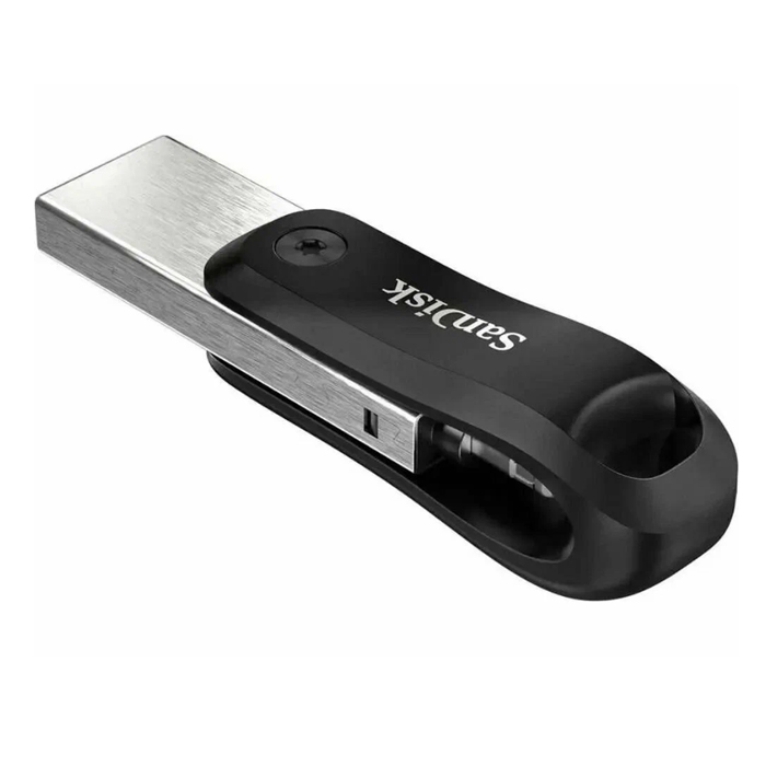флешка lighting-USB 128Gb Sandisk USB3.0 iXpand Go (SDIX60N-128G-GN6NЕ
)
