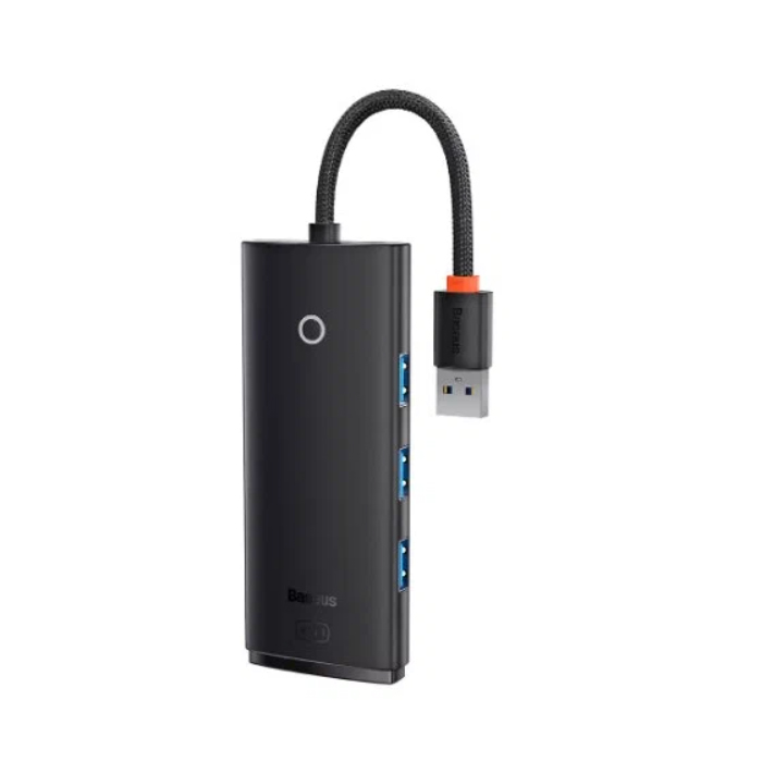 USB концентратор Baseus Multi-functional HUB Lite Series 6-in-1 (WKQX050001
) black