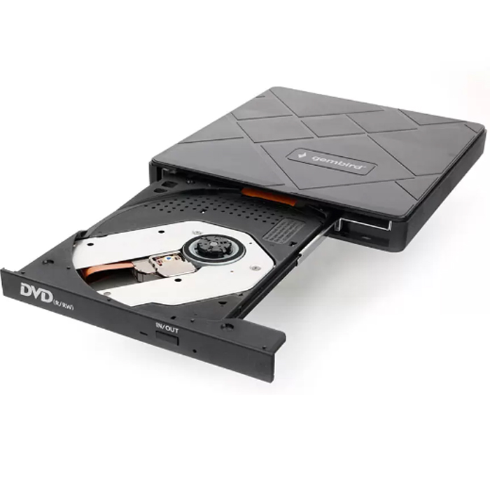 Привод внешний Gembird DVD-USB-04  black