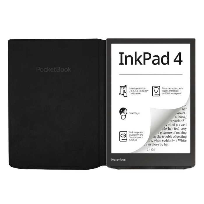 Чехол для книги  PocketBook 743G InkPad 4 чёрный Flip (HN-FP-PU-743G-RB-WW)
