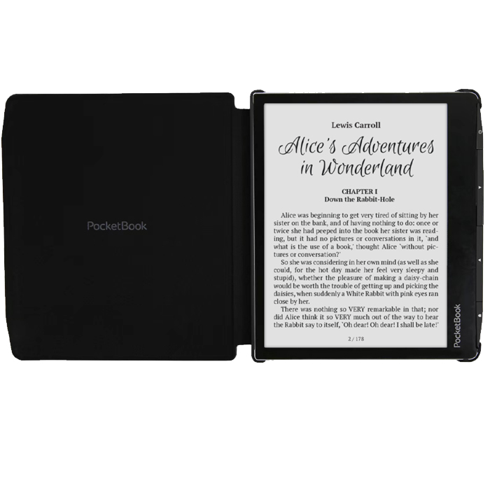 Чехол для книги PocketBook 700 Era чёрный, Shell (HN-SL-PU-700-BK-WW)