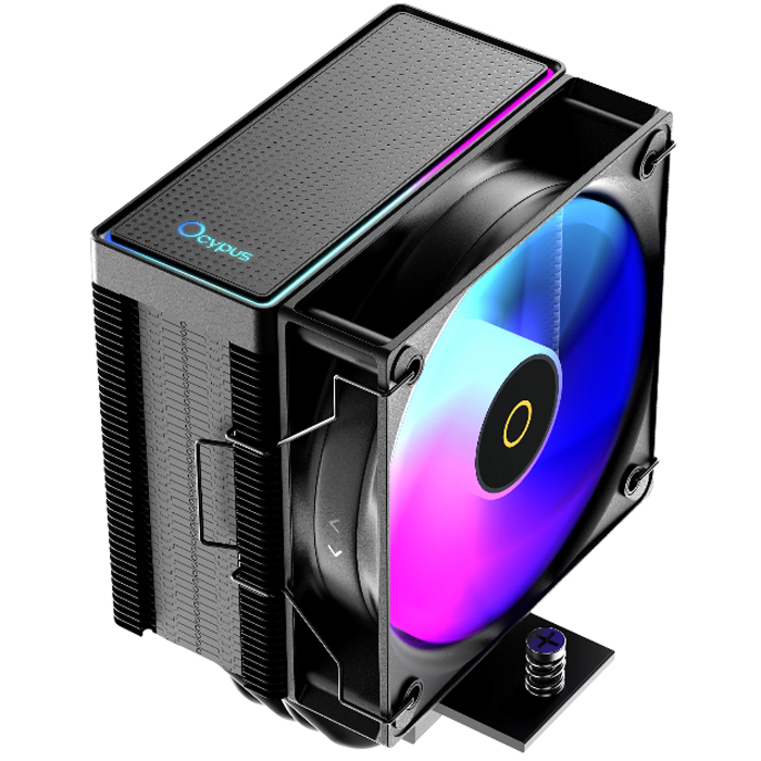 ALL Soc кулер  Ocypus Gamma A40 BK ARGB. Black 200W. Gamma-A40-BK1AAWN00X-GL