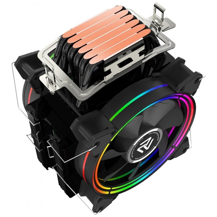 Кулер для процессора ALSEYE H120D черный/RGB
