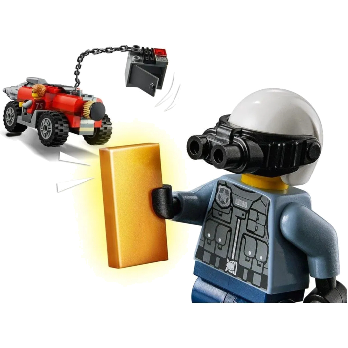 Конструктор LEGO City 60273 Полицейская погоня за бурильщиком