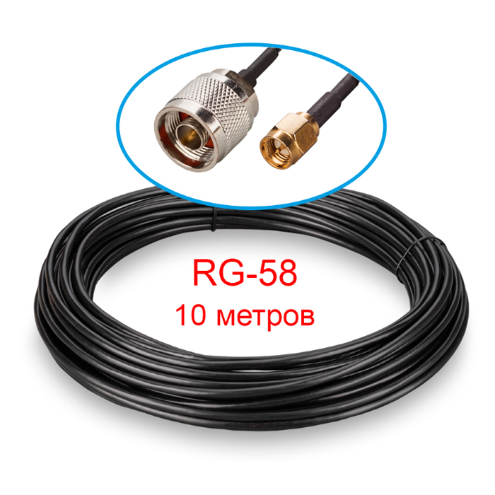 Kroks кабельная сборка 5D-FB CU N(male) - SMA(male) 10 метров